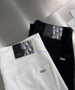-Dior 25ss New Casual Jeans High-endCustomized Fabric With High Breathability And Comfort Impec h3hn1wh6