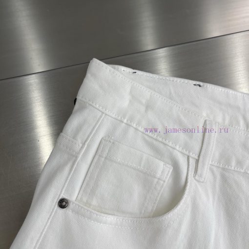 -Dior 25ss New Casual Jeans High-endCustomized Fabric With High Breathability And Comfort Impec fjfptppk - Image 5