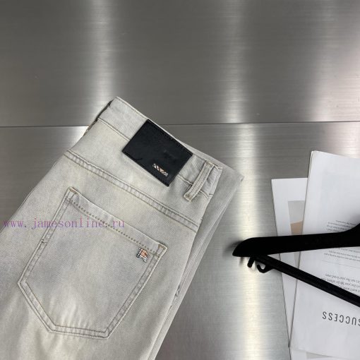 -Burberry 2025 Spring/Summer New JeansSuper Customized Version Original Version Super Heavy Cra 7w8uc952 - Image 2