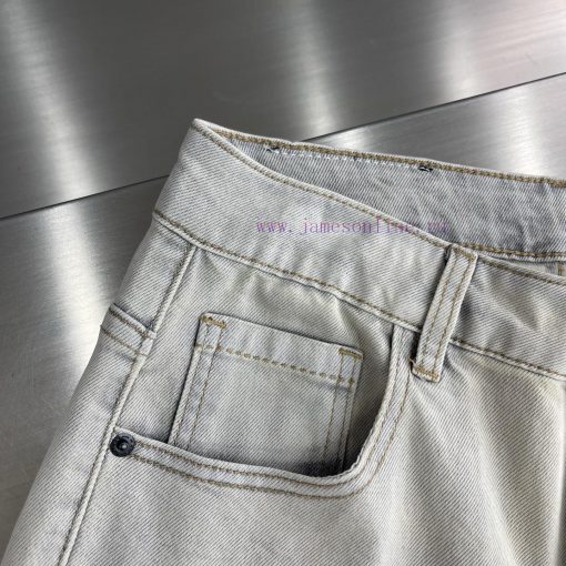-Burberry 2025 Spring/Summer New JeansSuper Customized Version Original Version Super Heavy Cra 7w8uc952 - Image 6