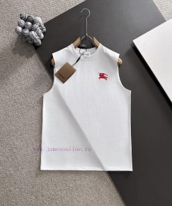 BURB ERRY Burberry * Market Quality Explosive2 ꯭ 0 ꯭ 2 ꯭ 5 Summer Vest Newly Launchedprimary ⌚ 80ivorh1
