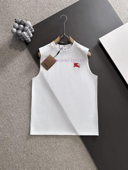 BURB ERRY Burberry * Market Quality Explosive2 ꯭ 0 ꯭ 2 ꯭ 5 Summer Vest Newly Launchedprimary ⌚ 80ivorh1 - Image 2