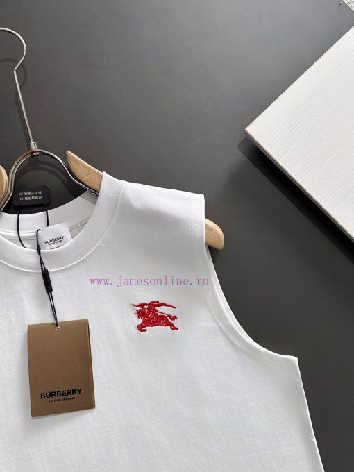 BURB ERRY Burberry * Market Quality Explosive2 ꯭ 0 ꯭ 2 ꯭ 5 Summer Vest Newly Launchedprimary ⌚ 80ivorh1 - Image 5
