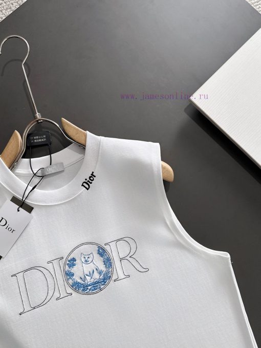 DIOR Dior * Market Quality Explosive Product2 ꯭ 0 ꯭ 2 ꯭ 5 Summer Vest Newly Launchedprimary ⌚ ️ jnogp2dq - Image 5