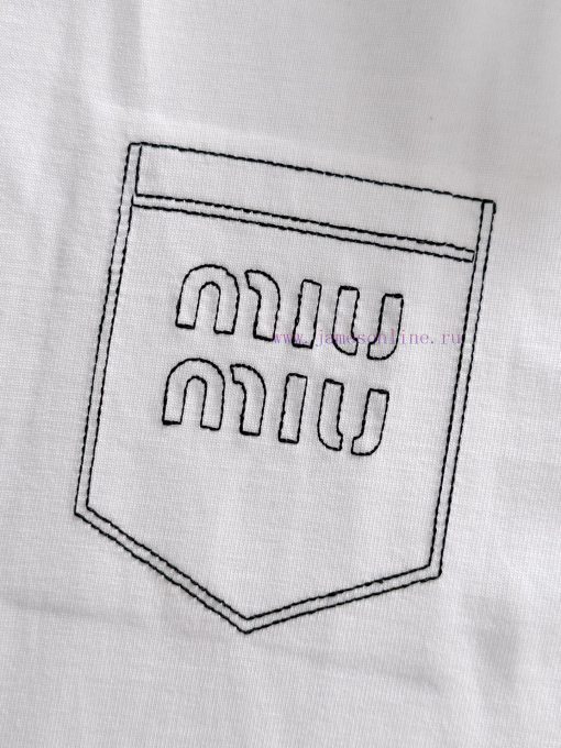 Miumiu * Market Quality Bestseller2 ꯭ 0 ꯭ 2 ꯭ 5 Summer Vest Newly Launchedprimary ⌚ ️ Miu Miu F tusb48j1 - Image 5