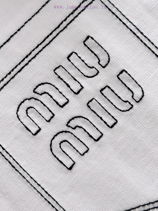 Miumiu * Market Quality Bestseller2 ꯭ 0 ꯭ 2 ꯭ 5 Summer Vest Newly Launchedprimary ⌚ ️ Miu Miu F tusb48j1 - Image 7