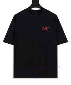 Arc'teryx Ancestral Bird ARC25SS Short Sleeved T-shirt With Printed Logo On The Chest And Back 6he8zj9d