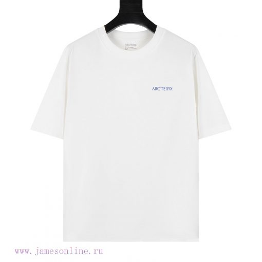 Arc'teryx Ancestral Bird ARC25SS Short Sleeved T-shirt With Printed Logo On The Chest And Back fji9n7k4