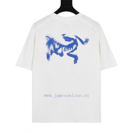 Arc'teryx Ancestral Bird ARC25SS Short Sleeved T-shirt With Printed Logo On The Chest And Back fji9n7k4 - Image 3