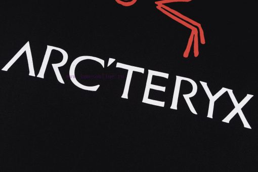 Arc'teryx Ancestral Bird ARC25SS Short Sleeved T-shirt With Printed Logo On The Chest And Back 6he8zj9d - Image 8