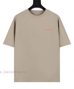 Arc'teryx Ancestral Bird ARC25SS Short Sleeved T-shirt With Printed Logo On The Chest And Back elmngjer