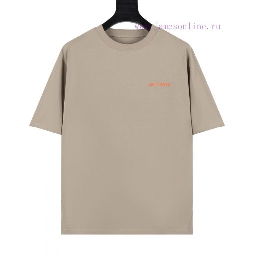 Arc'teryx Ancestral Bird ARC25SS Short Sleeved T-shirt With Printed Logo On The Chest And Back elmngjer - Image 2