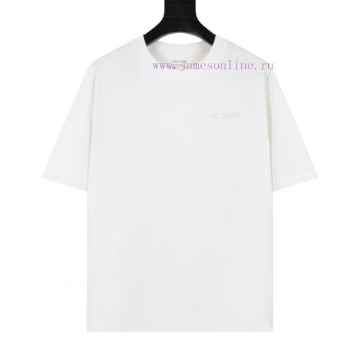 Arc'teryx Ancestral Bird ARC25SS Short Sleeved T-shirt With Printed Logo On The Chest And Back z5nzcz6f