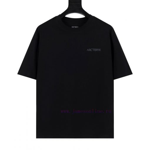 Arc'teryx Ancestral Bird ARC25SS Short Sleeved T-shirt With Printed Logo On The Chest And Back hkba4nd8