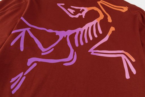 Arc'teryx Ancestral Bird ARC25SS Short Sleeved T-shirt With Printed Logo On The Chest And Back bnd52lky - Image 9