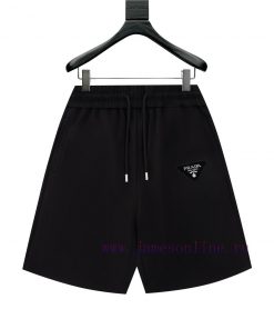 Prada 2025ss Trade Channel Goods The Classic Style Of Casual Sports Shorts Is Unforgettable Wit twhfv1np