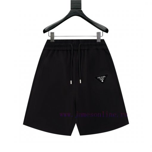 Prada 2025ss Trade Channel Goods The Classic Style Of Casual Sports Shorts Is Unforgettable Wit twhfv1np