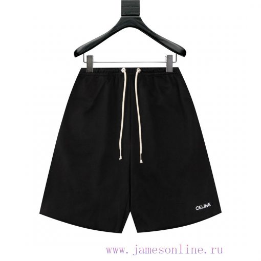 Celine 25SS Is Selling New Printed Shorts With Custom Weaving And Dyeing Of 400g Fabric. The Pr loiro9c7 - Image 2