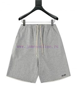 Celine 25SS Is Selling New Printed Shorts With Custom Weaving And Dyeing Of 400g Fabric. The Pr 552nsyhl