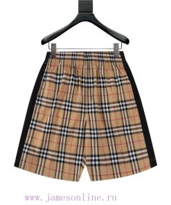 Burberry 22ss Vintage Plaid Spliced Woven Plaid Shorts Are Made Of Vintage Vintage Plaid Blende iljg4dj7