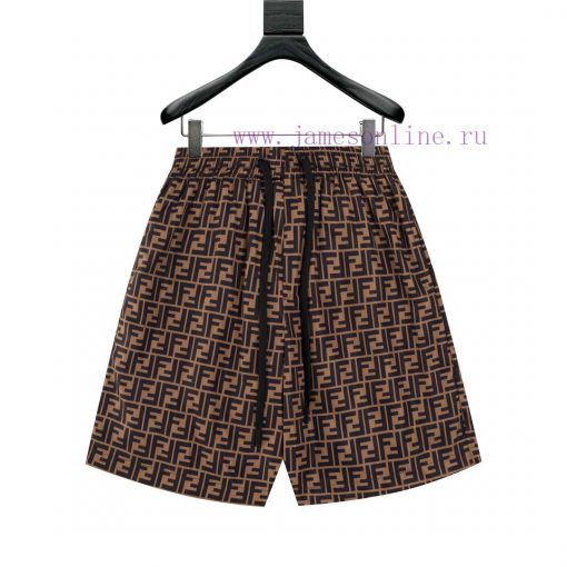 Fendi 2025 New Popular Casual Shorts With High Elasticity Slimming Effect And Simple And Versat 3i80kazo - Image 2