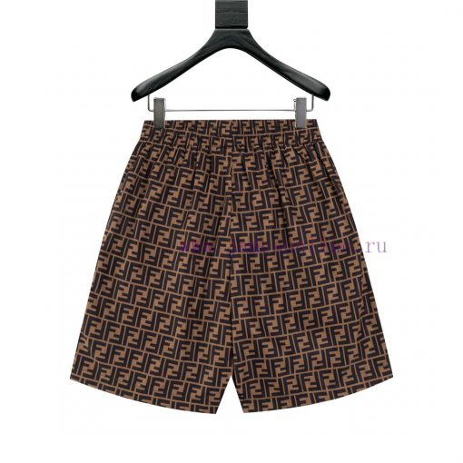 Fendi 2025 New Popular Casual Shorts With High Elasticity Slimming Effect And Simple And Versat 3i80kazo - Image 3