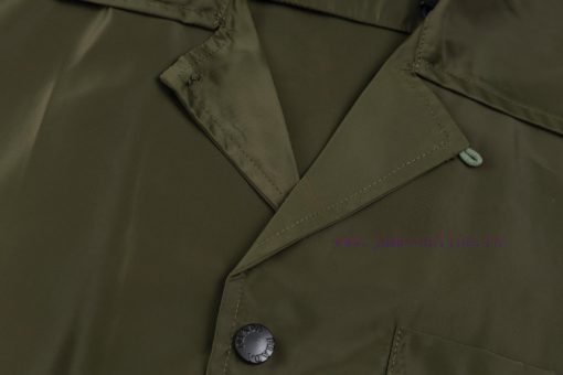 New PRAD. A Nylon Short Sleeve Shirt Jacket Oversize Shirt Made Of Re Nylon Recycled Nylon Fabr 4l2ru0f1 - Image 8