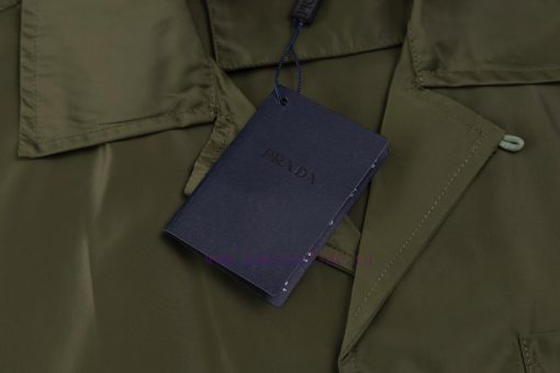 New PRAD. A Nylon Short Sleeve Shirt Jacket Oversize Shirt Made Of Re Nylon Recycled Nylon Fabr 4l2ru0f1 - Image 9