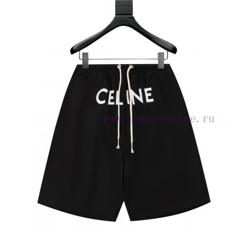 Celine 25SS Is Selling New Printed Shorts With Custom Weaving And Dyeing Of 400g Fabric. The Pr 7irhj1gk - Image 2