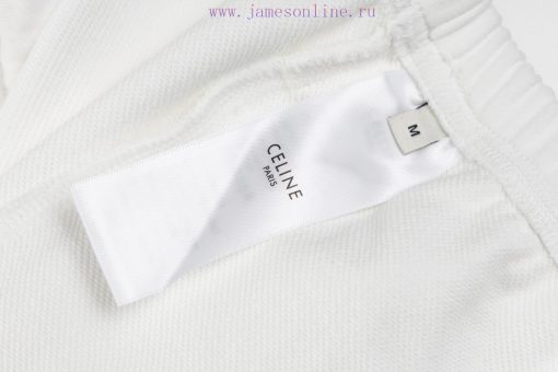 Celine 25SS Is Selling New Printed Shorts With Custom Weaving And Dyeing Of 400g Fabric. The Pr lklbmn8v - Image 7
