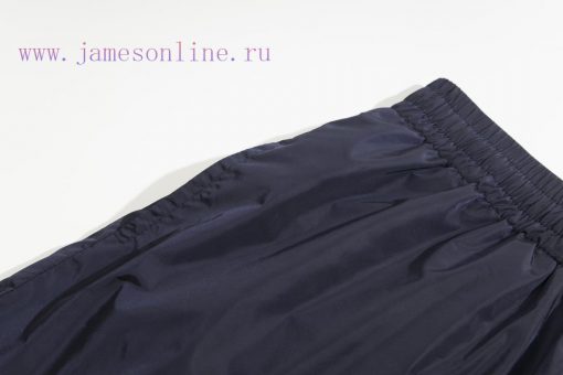 PRAD Prada 24ss Spring/summer Black Navy Blue Classic Casual Metal Triangle Logo Shorts With El 53f0x8c1 - Image 6