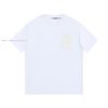 LOEWE Luo YiweiNew Laminated Pocket Embroidered Short Sleeved T-shirt ®*Customized 280g All Cot mitmjsqj