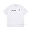 MONCLER Mask MouthPlush Print+Zhangzai Short Sleeved T-shirt ®*Customized 280g All Cotton Fabri 8frxt83j