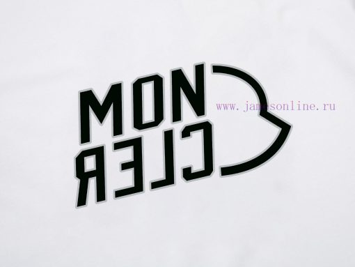 MONCLER Mask MouthNew Printed Short Sleeved T-shirt ®*Customized 280g All Cotton Fabric Soft An bw8xgmax - Image 3