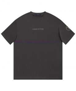 LV's HomeNew Printed Short Sleeved T-shirt ®*Customized 280g All Cotton Fabric Soft And Skin Fr 4okxm937