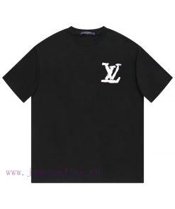 LV's HomeNew Printed Short Sleeved T-shirt ®*Customized 280g All Cotton Fabric Soft And Skin Fr zbn0s2yu