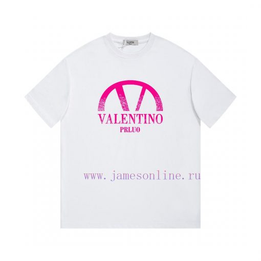 VALENTINO ValentinoNew Printed Short Sleeved T-shirt ®*Customized 280g All Cotton Fabric Soft A wny1wufl