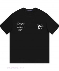 LV's HomeNew Printed Short Sleeved T-shirt ®*Customized 280g All Cotton Fabric Soft And Skin Fr it7yb0pj