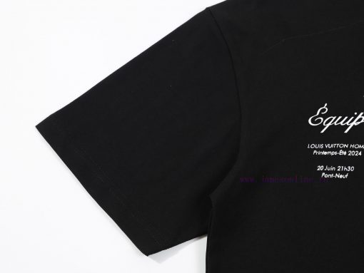 LV's HomeNew Printed Short Sleeved T-shirt ®*Customized 280g All Cotton Fabric Soft And Skin Fr it7yb0pj - Image 6