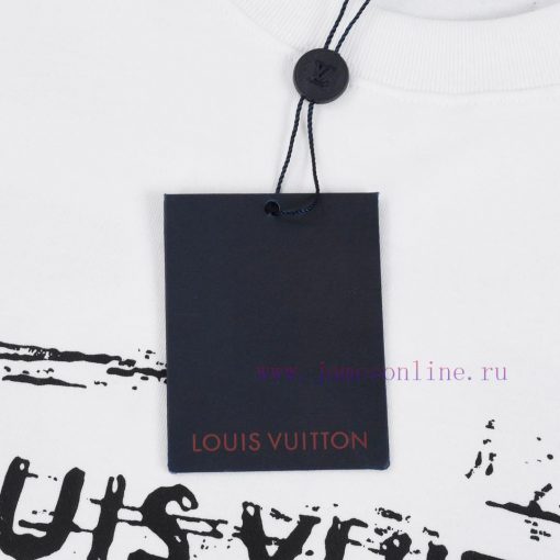 LV's HomeNew Printed Short Sleeved T-shirt ®*Customized 280g All Cotton Fabric Soft And Skin Fr j08tdf9n - Image 6
