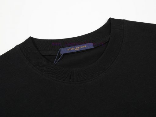 LV's HomeNew Printed Short Sleeved T-shirt ®*Customized 280g All Cotton Fabric Soft And Skin Fr za3dktm9 - Image 4