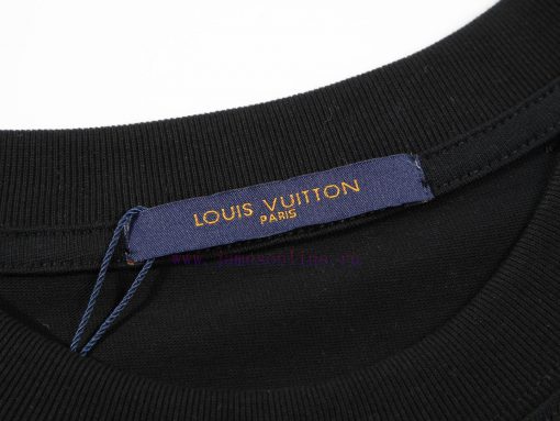 LV's HomeNew Printed Short Sleeved T-shirt ®*Customized 280g All Cotton Fabric Soft And Skin Fr za3dktm9 - Image 6
