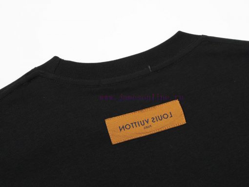 LV's HomeNew Printed Short Sleeved T-shirt ®*Customized 280g All Cotton Fabric Soft And Skin Fr za3dktm9 - Image 7