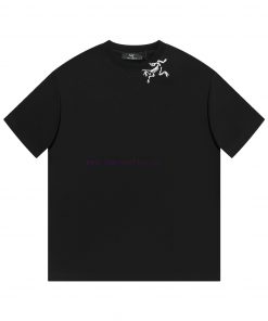 ARC'TERYX ArchaeopteryxNew Foam Printed Short Sleeved T-shirt ®*Customized 280g All Cotton Fabr 7jtydfv4