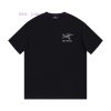 ARC'TERYX ArchaeopteryxNew Printed Short Sleeved T-shirt ®*Customized 280g All Cotton Fabric So z3nl8vtq