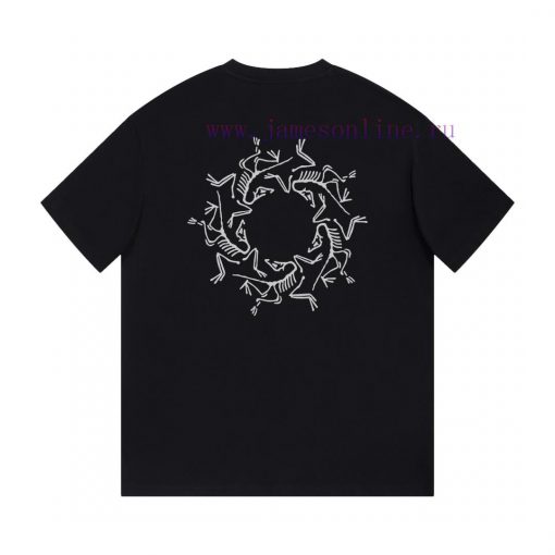 ARC'TERYX ArchaeopteryxNew Printed Short Sleeved T-shirt ®*Customized 280g All Cotton Fabric So z3nl8vtq - Image 3