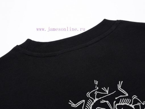 ARC'TERYX ArchaeopteryxNew Printed Short Sleeved T-shirt ®*Customized 280g All Cotton Fabric So z3nl8vtq - Image 6