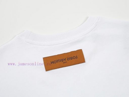 LV's HomeNew Printed Short Sleeved T-shirt ®*Customized 280g All Cotton Fabric Soft And Skin Fr wwailxr1 - Image 9