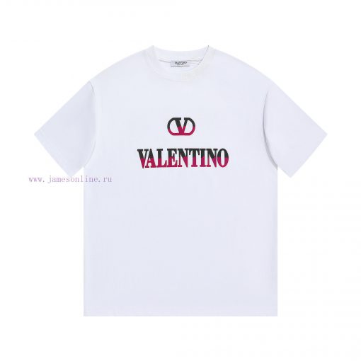 VALENTINO ValentinoNew 3D Thick Plate+plush Printed Short Sleeved T-shirt ®*Customized 280g All 33wjo4cs