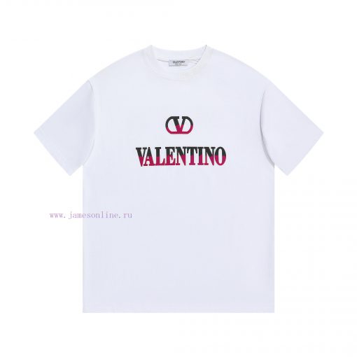 VALENTINO ValentinoNew 3D Thick Plate+plush Printed Short Sleeved T-shirt ®*Customized 280g All 33wjo4cs - Image 2